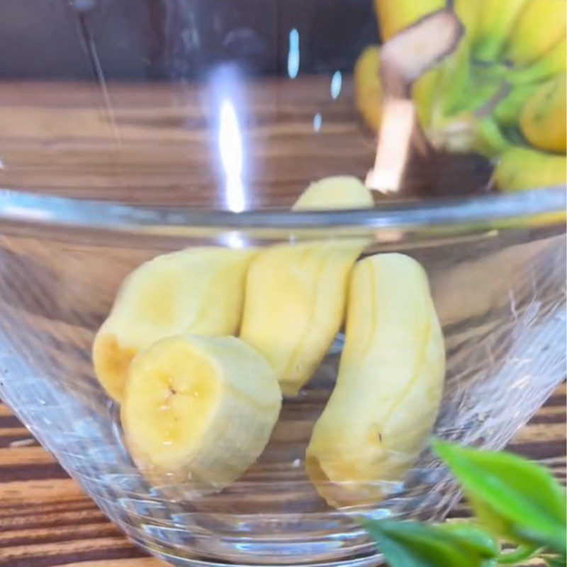 Step 1 Prepare ingredients for Banana Cheese Cake (Recipe shared from Tiktok Let's Cook with TasteVN)