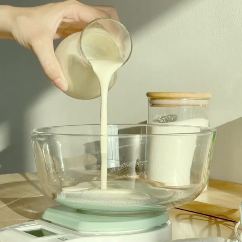 Step 3 Whipping Cream Sweet Potato Milk Coffee