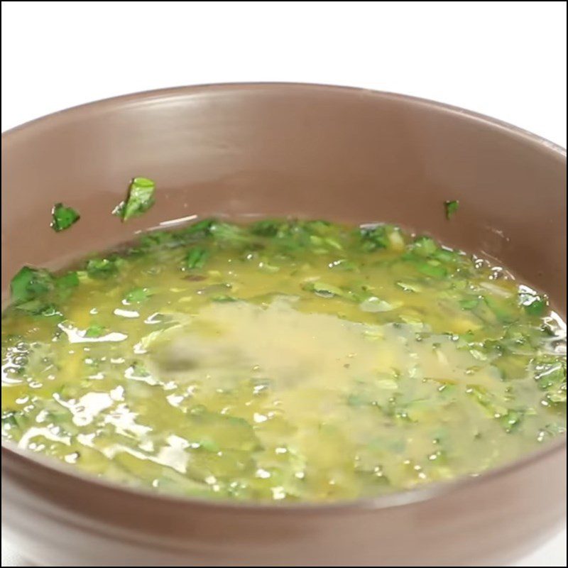Step 2 Beat the eggs for Fried Eggs with Vietnamese Balm
