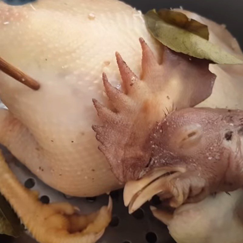 Step 5 Completing Coconut Steamed Chicken