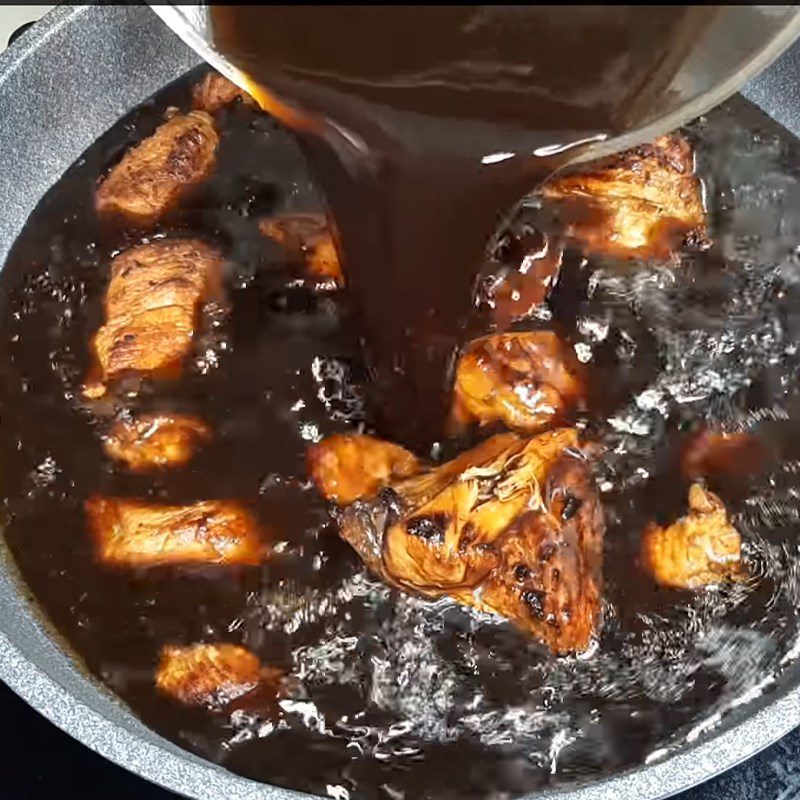 Step 5 Stewed Chicken (Chicken steak)