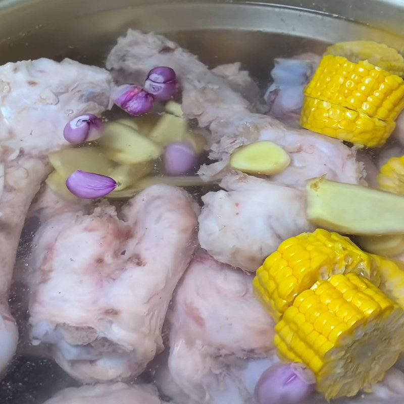 Step 2 Simmer the Bone Soup for Beef Bone Hotpot