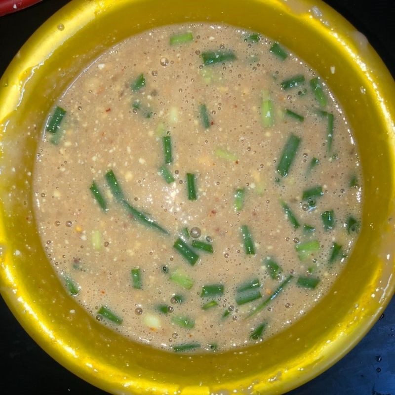 Step 3 Steamed crab paste Crab noodle soup