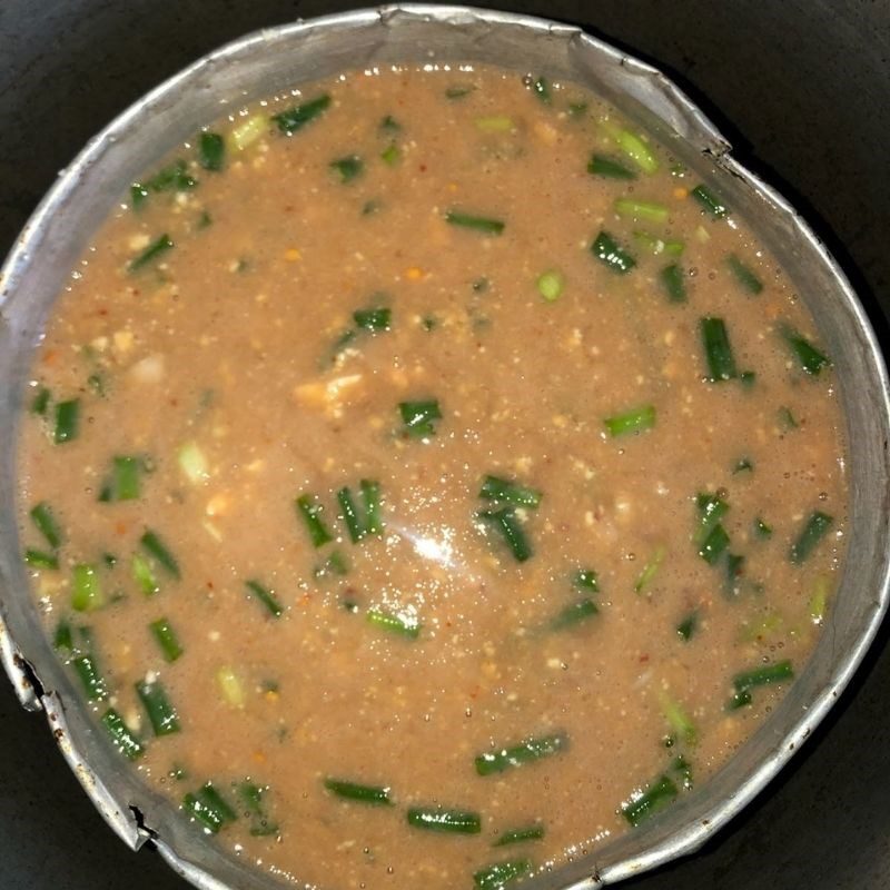 Step 3 Steamed crab paste Crab noodle soup