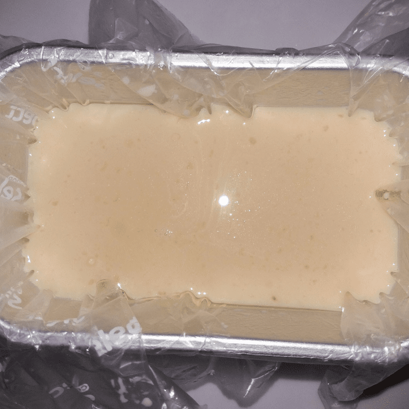 Step 2 Steam the tofu from soy milk