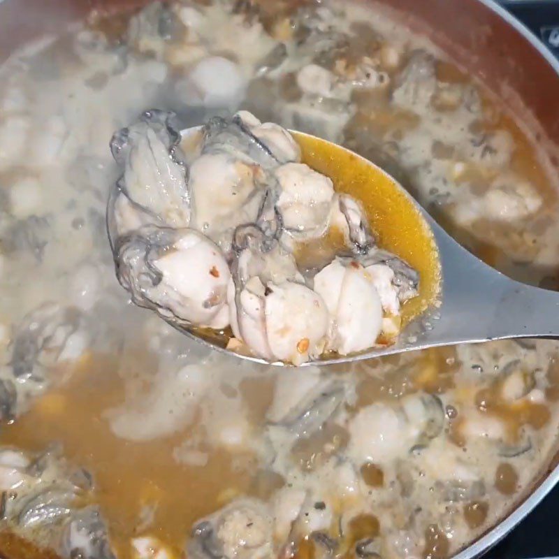 Step 4 Final Product Garlic butter sautéed oysters