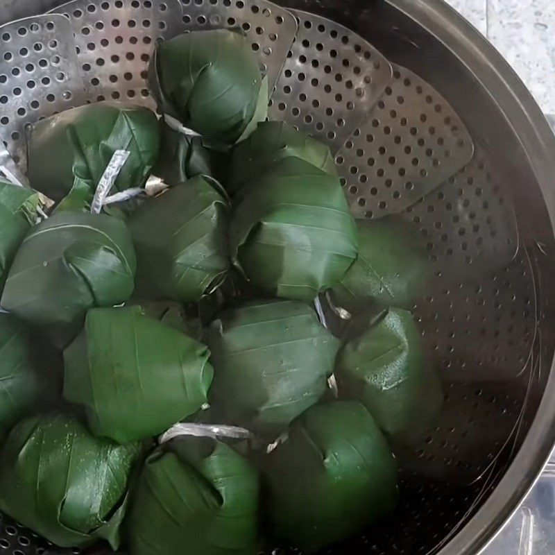 Step 5 Steam the eggs, vegetarian duck eggs