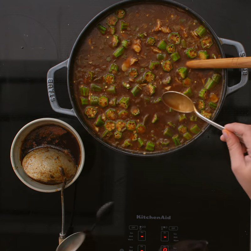Step 7 Completion Seafood Gumbo Soup