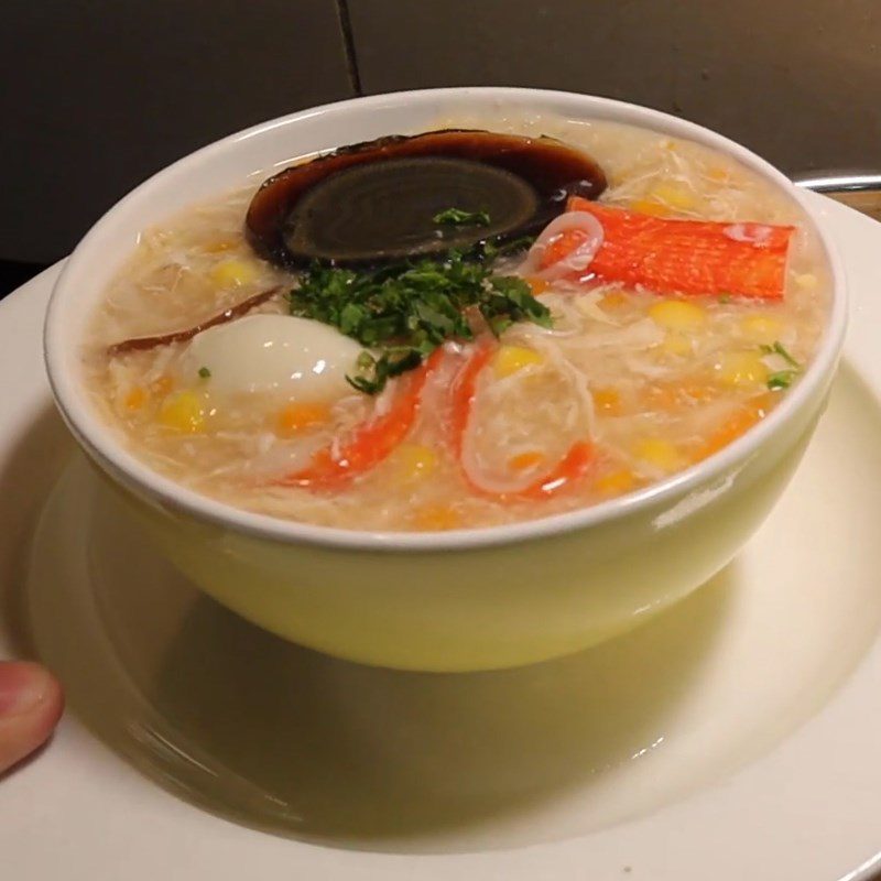 Step 5 Completion Crab Chicken Soup
