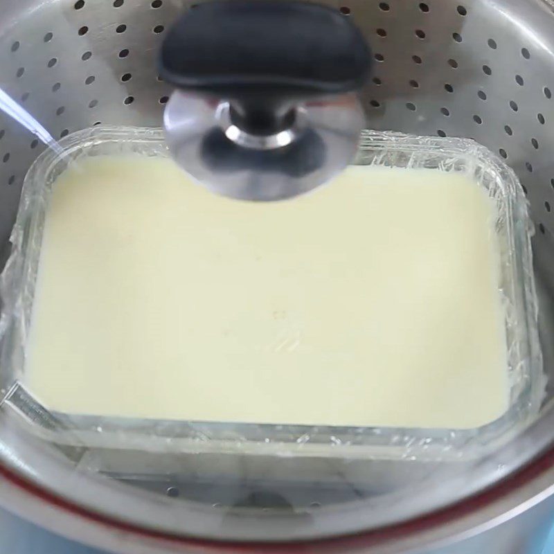 Step 3 Completion of Durian Jelly Yogurt