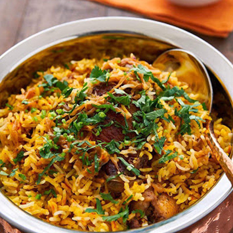 Step 6 Completion Biryani Chicken Rice