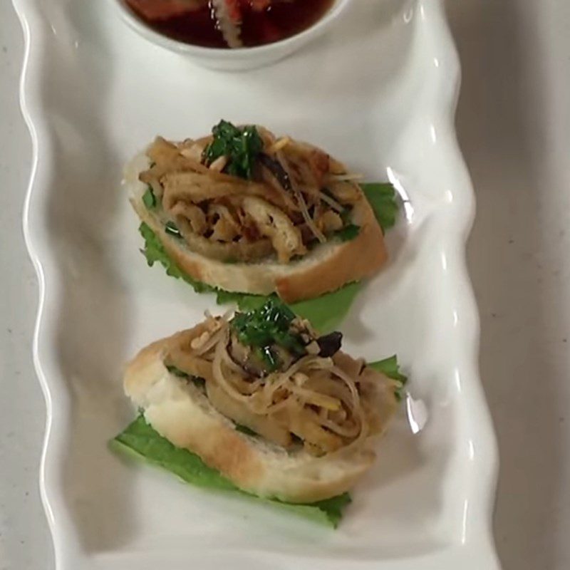 Step 6 Completion Vegetarian Steamed Bread Bì