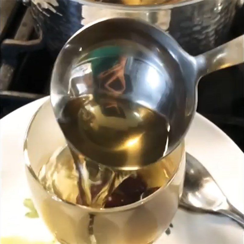 Step 3 Completion of fresh artichoke tea