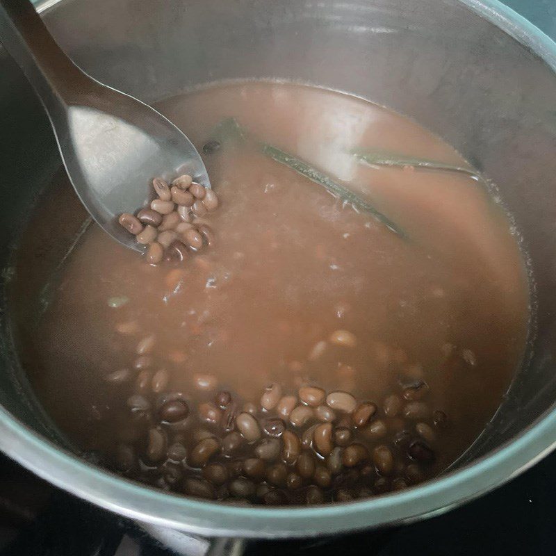 Step 3 Completion Red bean dessert with glutinous rice
