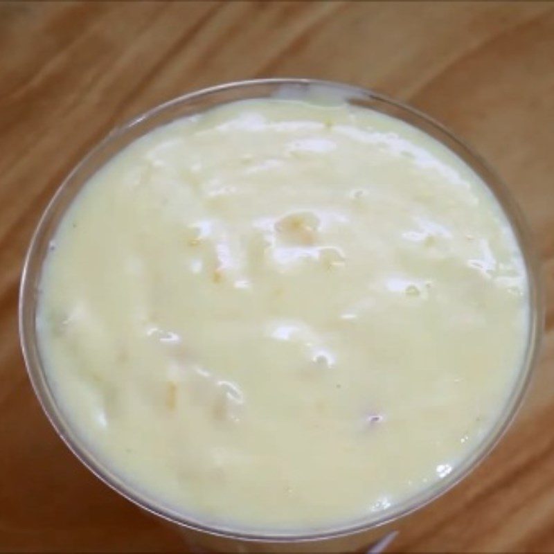 Step 3 Completion of lychee custard pudding