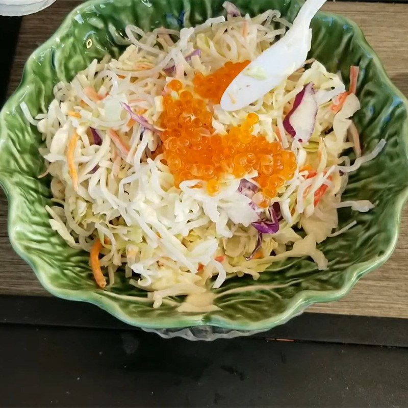 Step 3 Complete Salmon Roe Salad