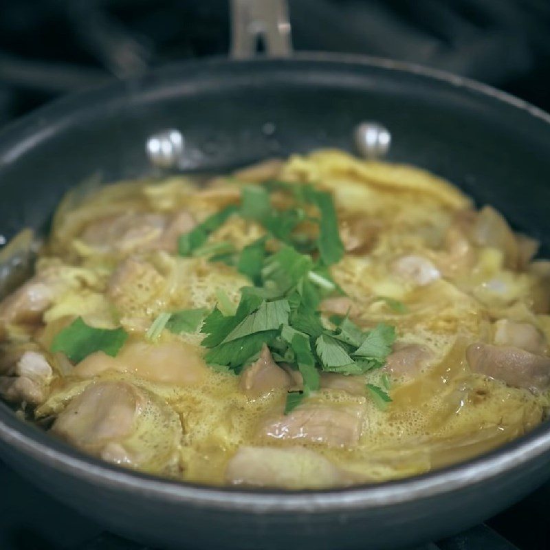 Step 4 Completion Oyakodon