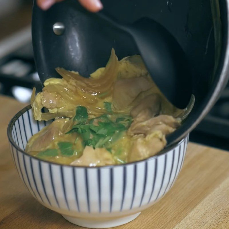 Step 4 Completion Oyakodon