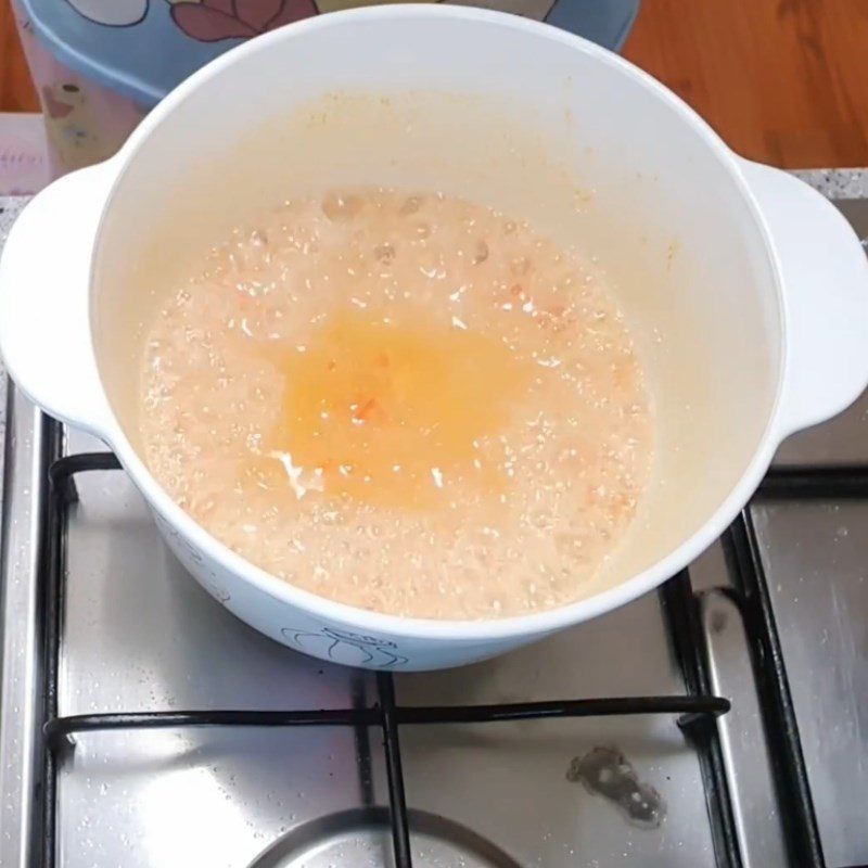 Step 3 Complete Tomato Tofu Minced Meat Porridge