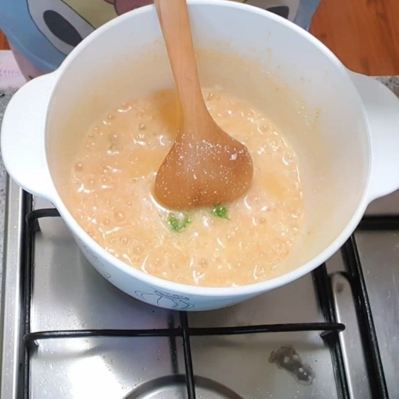 Step 3 Complete Tomato Tofu Minced Meat Porridge
