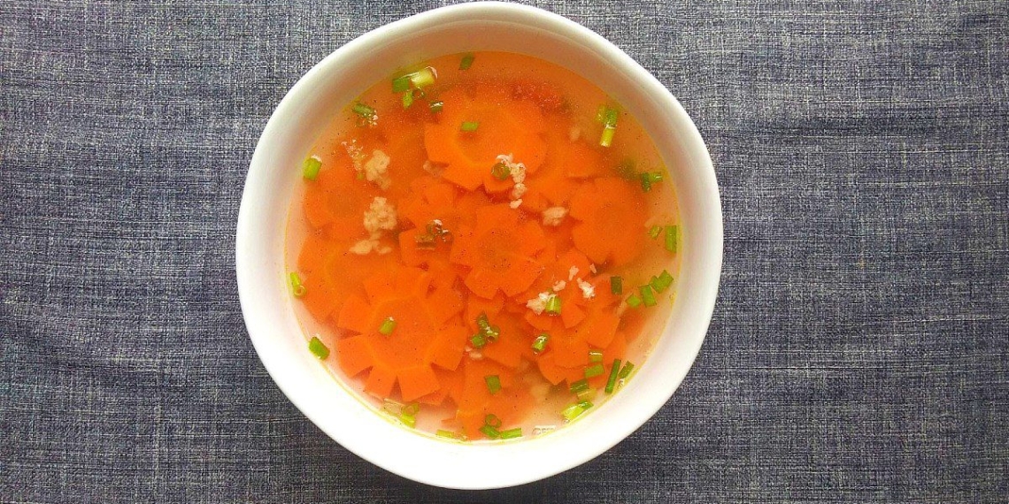 how to cook carrot soup with delicious meat balls for a satisfying meal 14077