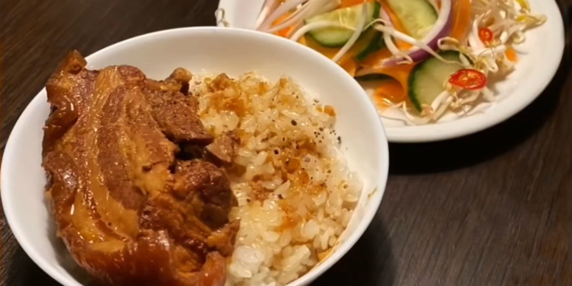 how to cook dried meat rice style bac an with sour pickled cucumber vi 08791