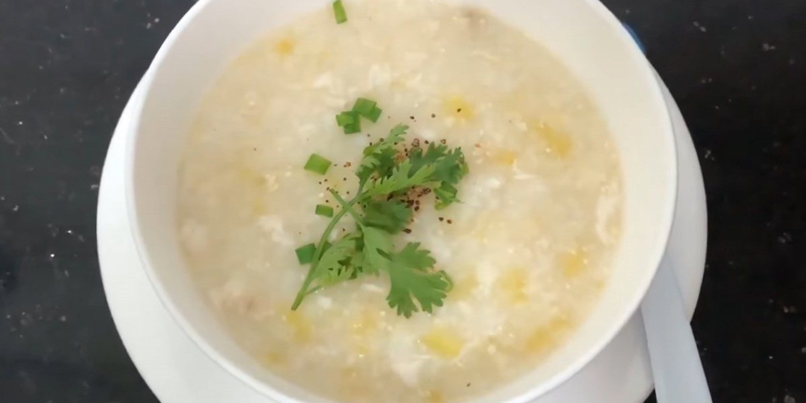 how to cook sweet potato fish porridge delicious for baby to eat 09193