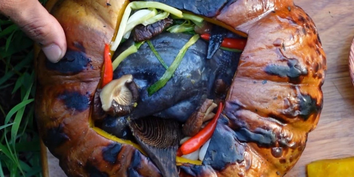 how to make baked chicken in a bag stuffed with super delicious red beans 11856