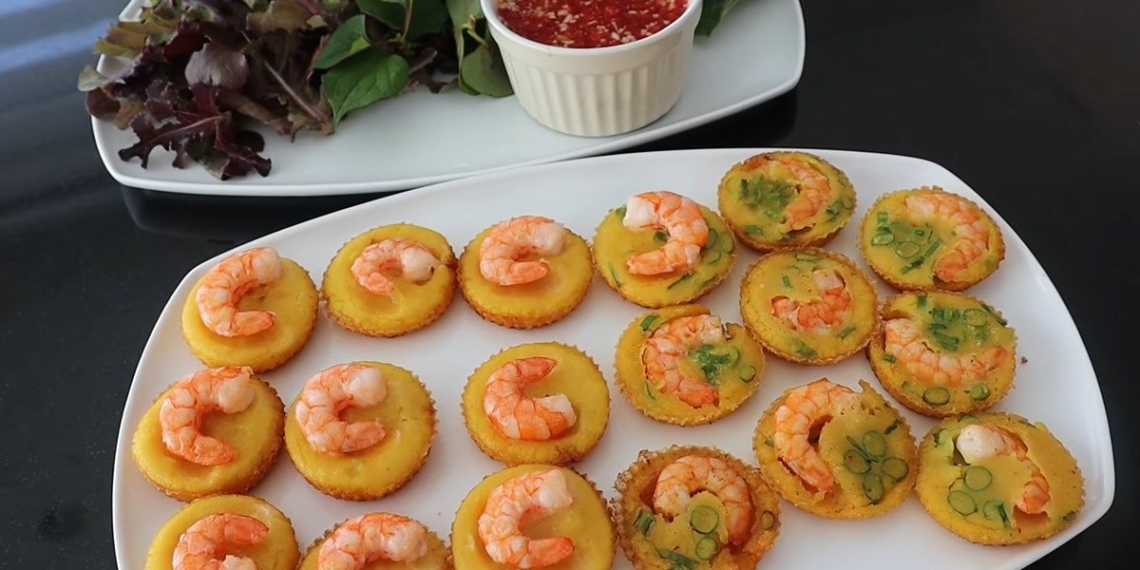 how to make banh khot without golden mold crispy delicious at 09393