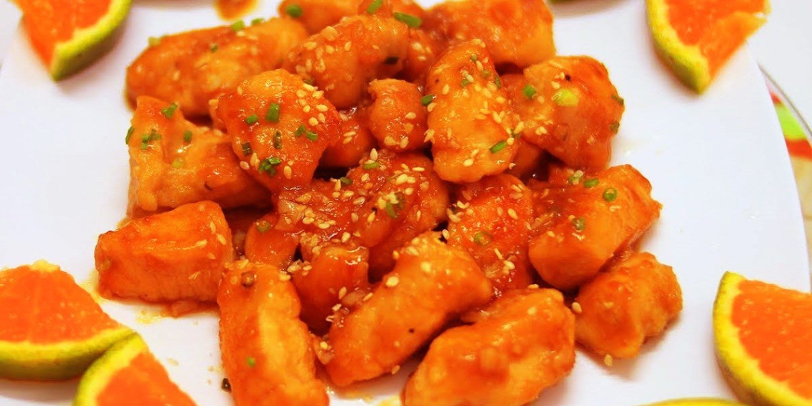 how to make chicken with sour sweet sauce simple delicious 00152
