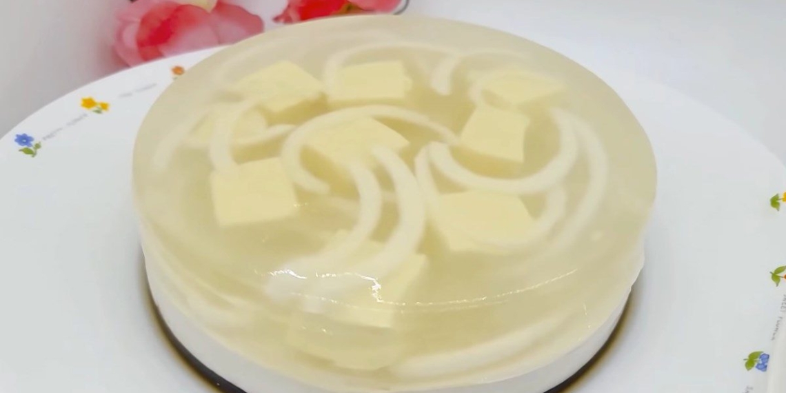 how to make coconut jelly with cheese delicious easy at home 08343