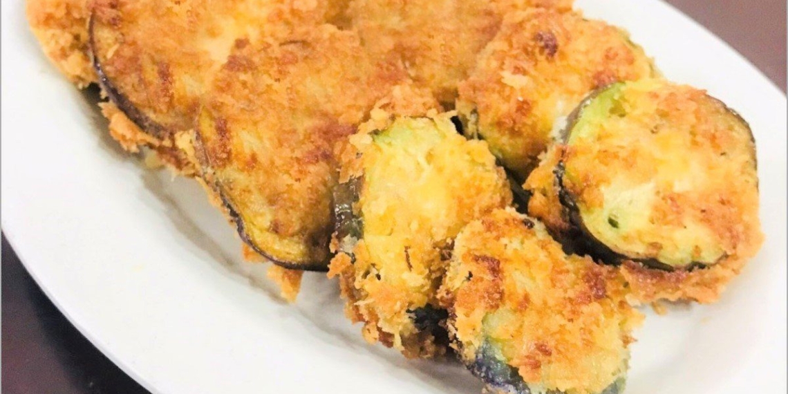 how to make crispy fried eggplant delicious at home 15470