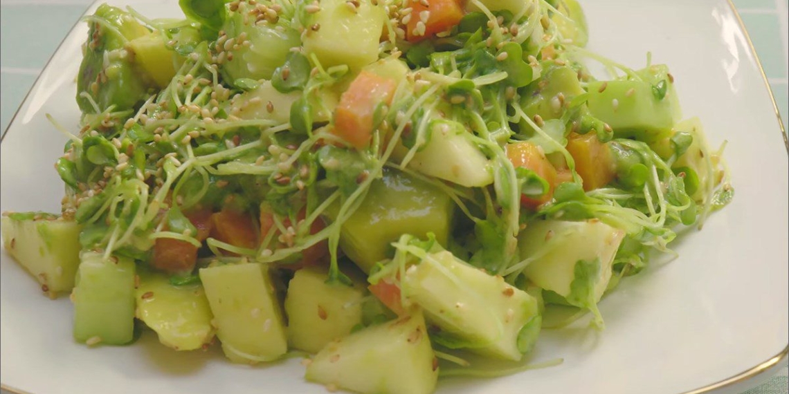 how to make delicious grilled avocado salad standard recipe 14414