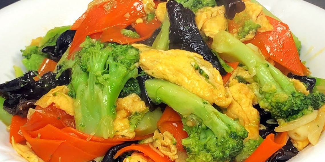 how to make delicious vegetable scrambled eggs nutritious and rich in nutrients 08466