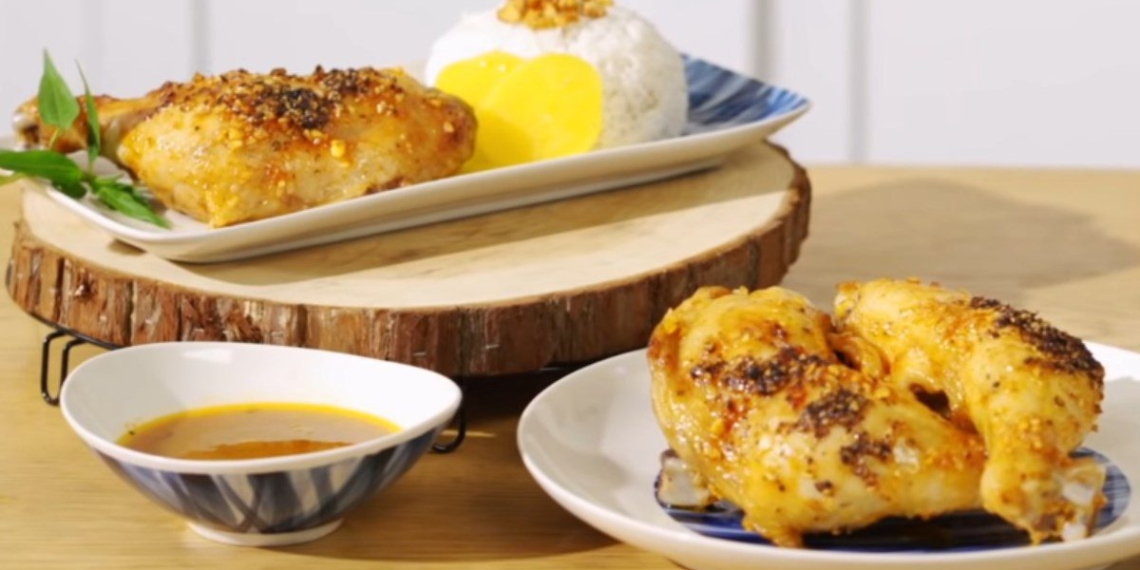 how to make fragrant delicious fried chicken with an oil free pan 07148