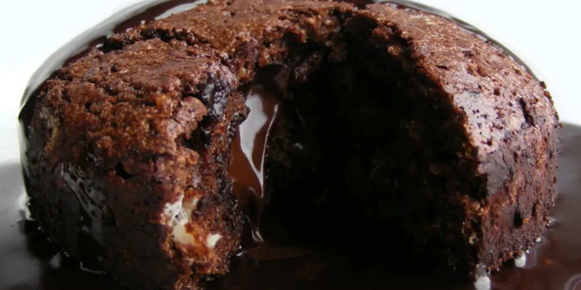 how to make melted chocolate cacao cake delicious easy to make 00193