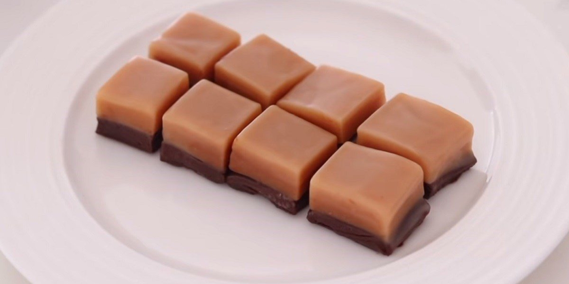 how to make nama chocolate caramel easy simple 06016