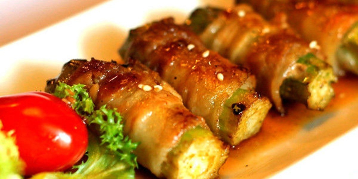 how to make pork rolls with corn topped with honey sauce soft fragrant delicious 03243