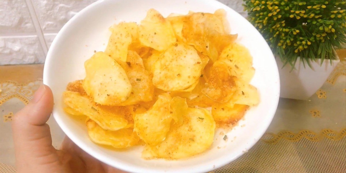 how to make potato chips with an air fryer crispy delicious 05308