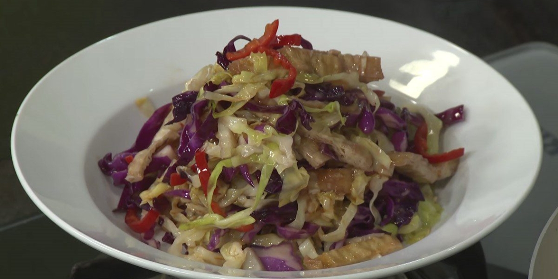 how to make purple cabbage stir fried delicious thanh dam lai is 15124
