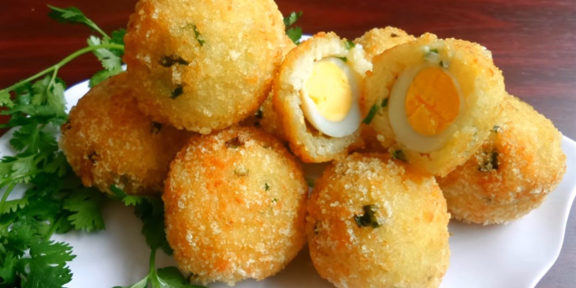 how to make reverse steamed rice with crispy quail eggs delicious 03002