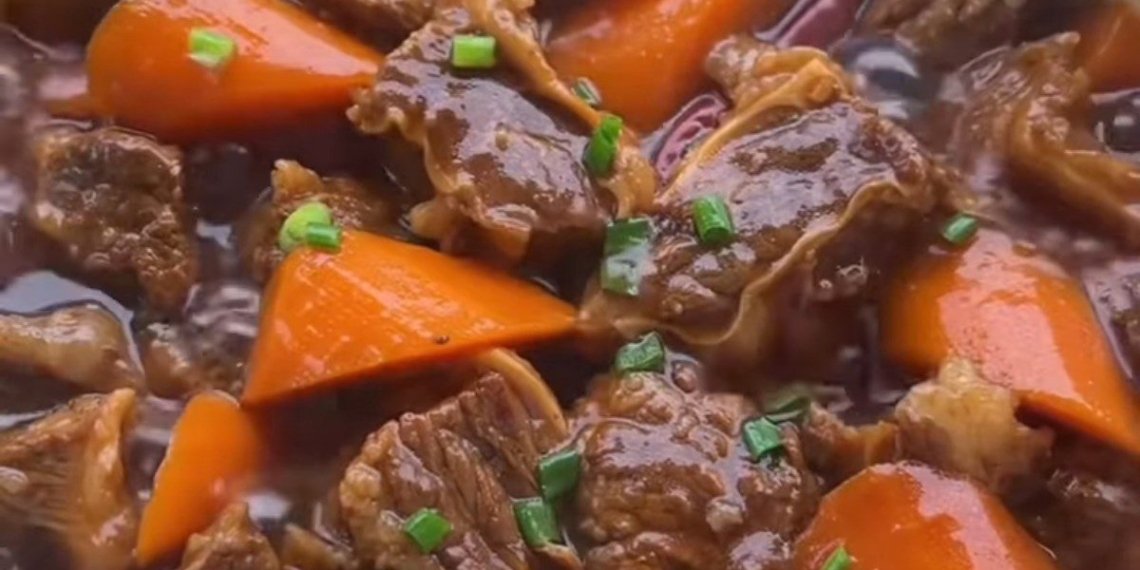 how to make soft delicious and crunchy braised beef 15459