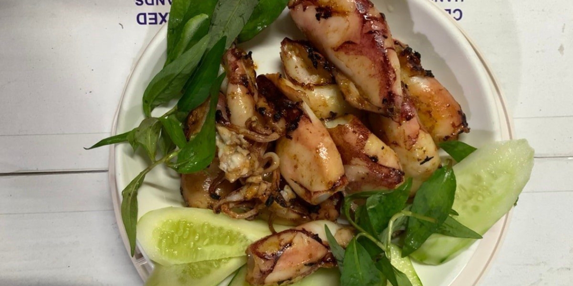 how to make squid grilled satay grilled squid recipe 10985