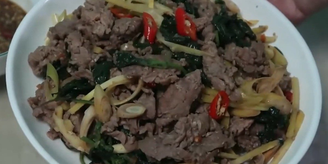 how to make steamed beef with aromatic spices complete recipe 13257