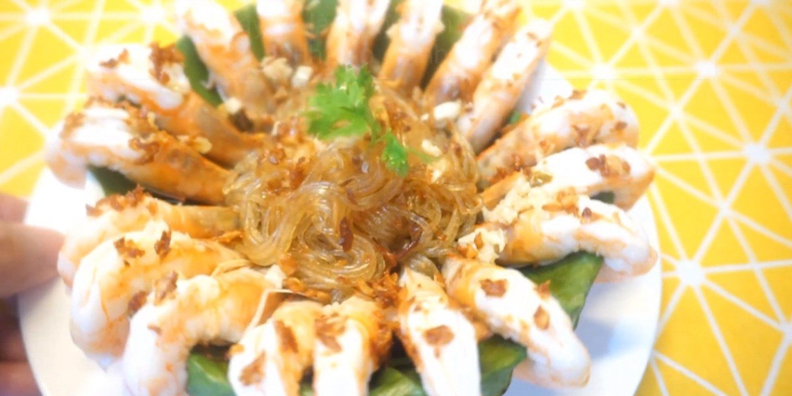 how to make steamed shrimp with lemongrass fragrant easy at 06918