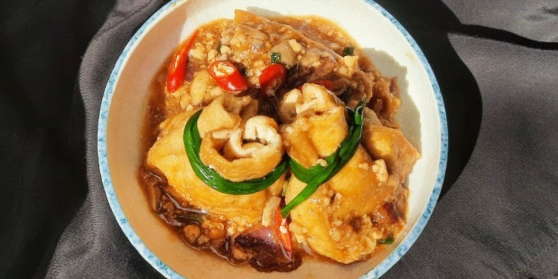 how to make stuffed tofu with fragrant mushrooms delicious sauce for meal 16233