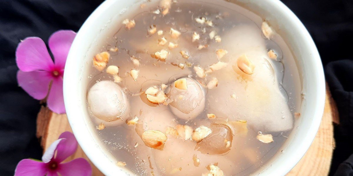 how to make sweet banh canh with soft peanut filling delicious fragrant 12162 2