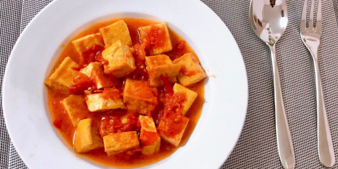 how to make tofu with tomato sauce easy recipe for meal 10227