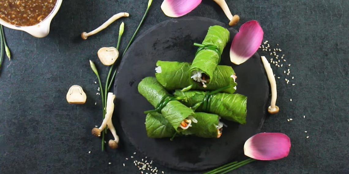 how to make veggie spring rolls with green cabbage 09856