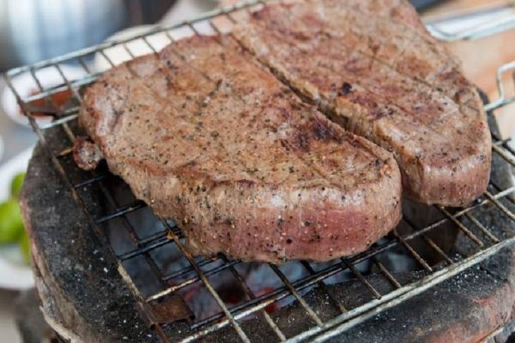 Step 2 Marinate and grill the beef for Sweet and Sour Grilled Beef Salad